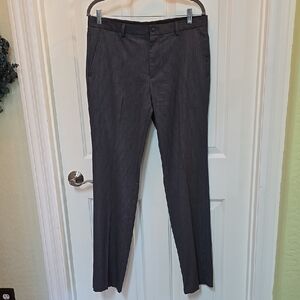 Calvin Klein Gray Dress Pants Tailored Fit